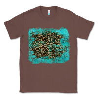 Chestnut leopard turquoise Classic Tee - RanaPortraitStore