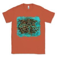 Copper leopard turquoise Classic Tee - RanaPortraitStore