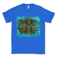 True Royal leopard turquoise Classic Tee - RanaPortraitStore