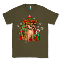 Army Green Chihuahua Christmas Classic Tee - JahusDesignShop