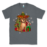 Charcoal Heather Chihuahua Christmas Classic Tee - JahusDesignShop