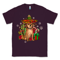 Plum Chihuahua Christmas Classic Tee - JahusDesignShop