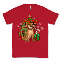 Red Chihuahua Christmas Classic Tee - JahusDesignShop