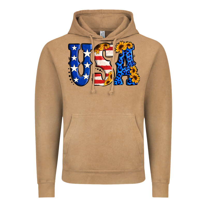Usa Western Font Vintage Hoodie by Jasminsmagicworld | Teevron