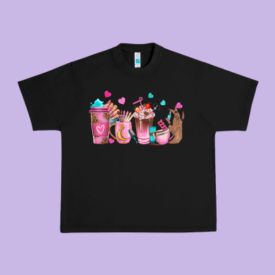 Nail Tech Coffee Cups Urban Heavy Tee Designed By Nancycooperartshop
