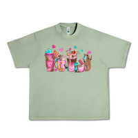 Oil Green nail tech coffee cups Urban Heavy Tee - NancyCooperArtShop