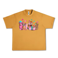Peanut Butter nail tech coffee cups Urban Heavy Tee - NancyCooperArtShop