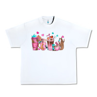 White nail tech coffee cups Urban Heavy Tee - NancyCooperArtShop