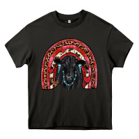 Asphalt valentines black angus  rainbow Heavy Core Tee - JahusDesignShop