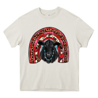 Valentines Black Angus  Rainbow Heavy Core Tee | Teevron