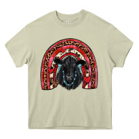 Mossy valentines black angus  rainbow Heavy Core Tee - JahusDesignShop