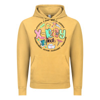 Vintage Mustard x ray tech Vintage Hoodie - MaliasSmallBusiness