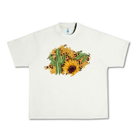 Pistachio cactus leopard sunflower glitter  patch Urban Heavy Tee - AdoDesignShop