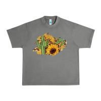 Tornado cactus leopard sunflower glitter  patch Urban Heavy Tee - AdoDesignShop