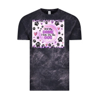 Cloud Black hold my drink i gotta pet this dog Vintage Tee - MaliasSmallBusiness