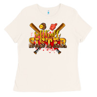 Bone softball sister Ladies Tee - AdoDesignShop