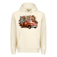 Sandshell merry christmas truck Premium Hoodie - CowGirlArtShop