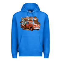 True Royal merry christmas truck Premium Hoodie - CowGirlArtShop