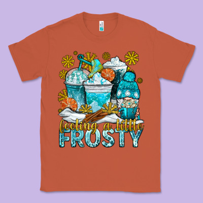 Feeling A Little Frosty Coffee Cups Classic Tee Designed By Nancycooperartshop
