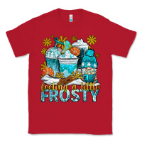 Red feeling a little frosty coffee cups Classic Tee - NancyCooperArtShop