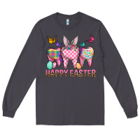 Smoke Happy Easter Dental And Egg Long Sleeve Tee - BundleAndBundleShop