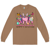 Toasted Coconut Happy Easter Dental And Egg Long Sleeve Tee - BundleAndBundleShop