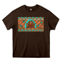 Chocolate Brown Thanksgiving Turkey Heavy Core Tee - Artiststas