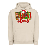 Pigment French Oak Christmas Gigi Claus Urban Hoodie - FaDigitalArtStudio