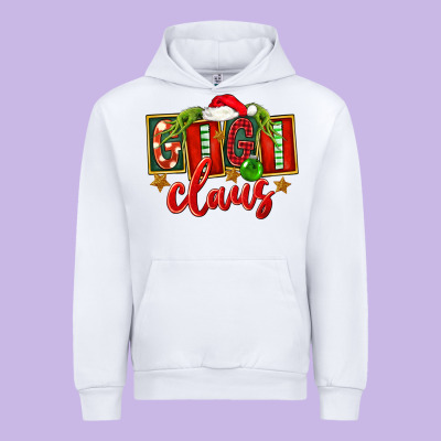 Christmas Gigi Claus Urban Hoodie Designed By Fadigitalartstudio