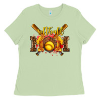 Matcha softball mom Ladies Tee - AdoDesignShop
