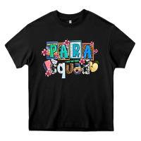 Black para squad Heavy Core Tee - AdoDesignShop