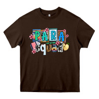 Chocolate Brown para squad Heavy Core Tee - AdoDesignShop