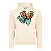 Vintage Artic western love hearts Vintage Hoodie - MaliasSmallBusiness
