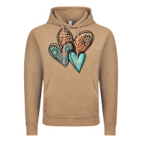 Vintage Coffee western love hearts Vintage Hoodie - MaliasSmallBusiness