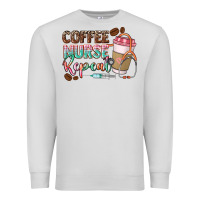 Dove Grey coffee nurse repeat Premium Sweatshirt - CowGirlArtShop
