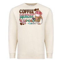 Sandshell coffee nurse repeat Premium Sweatshirt - CowGirlArtShop