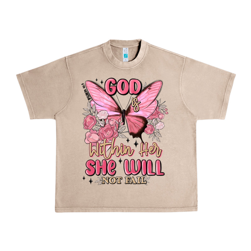 God Is Within Her She Will Not Fail Urban Heavy Tee by MaliasSmallBusiness | Teevron
