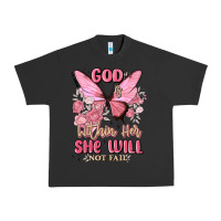 Pigment Black god is within her she will not fail Urban Heavy Tee - MaliasSmallBusiness