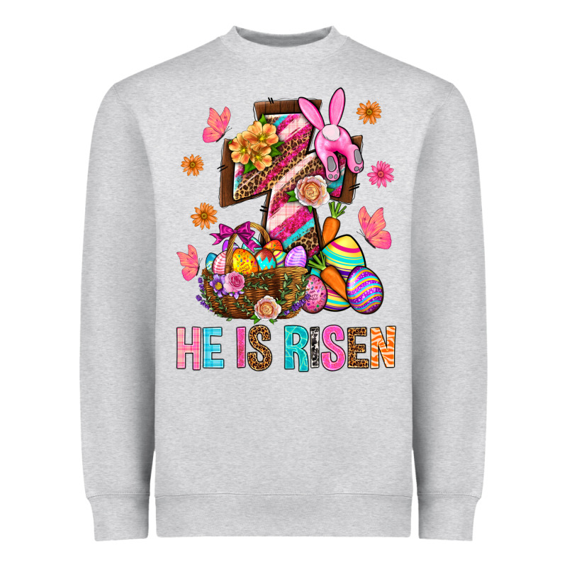 He Is Risen Easter Heavyweight Sweatshirt by BundleAndBundleShop | Teevron