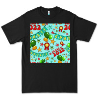 Black class of 2022 graduation seamless pattern Premium Tee - BundleAndBundleShop