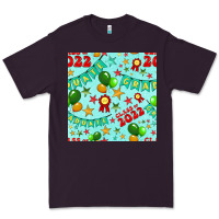 Plum class of 2022 graduation seamless pattern Premium Tee - BundleAndBundleShop