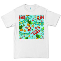 White class of 2022 graduation seamless pattern Premium Tee - BundleAndBundleShop