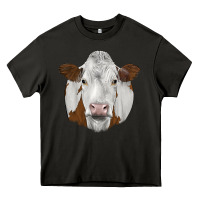 Asphalt simmental Heavy Core Tee - JahusDesignShop