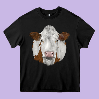 Simmental Heavy Core Tee Designed By Jahusdesignshop