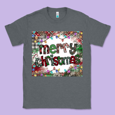 Merry Christmas Classic Tee Designed By Cowhidedigitalart