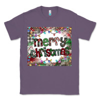 Lavender merry Christmas Classic Tee - CowhideDigitalArt
