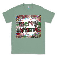 Sage merry Christmas Classic Tee - CowhideDigitalArt