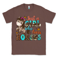 Chestnut just a girl who loves horses Classic Tee - NancyCooperArtShop
