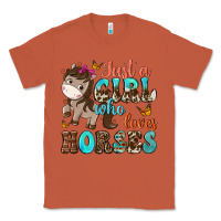 Copper just a girl who loves horses Classic Tee - NancyCooperArtShop