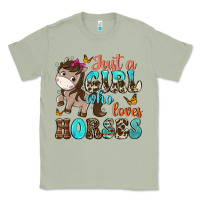 Matcha just a girl who loves horses Classic Tee - NancyCooperArtShop